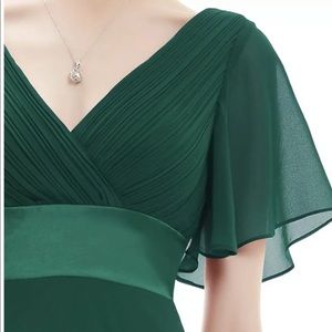 Dress Long short Sleeve any occasion size 4